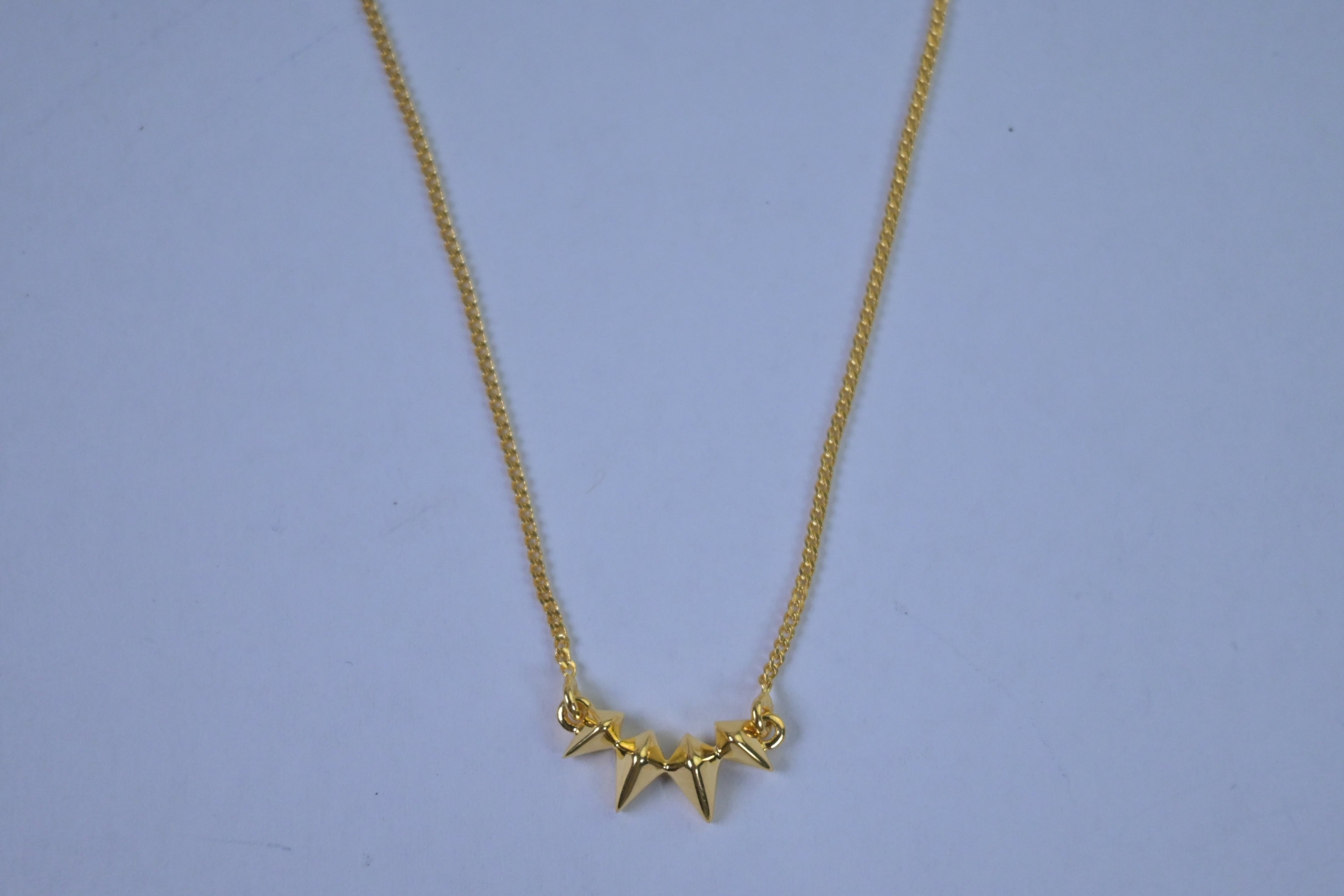 Uma Spike Necklace Gold