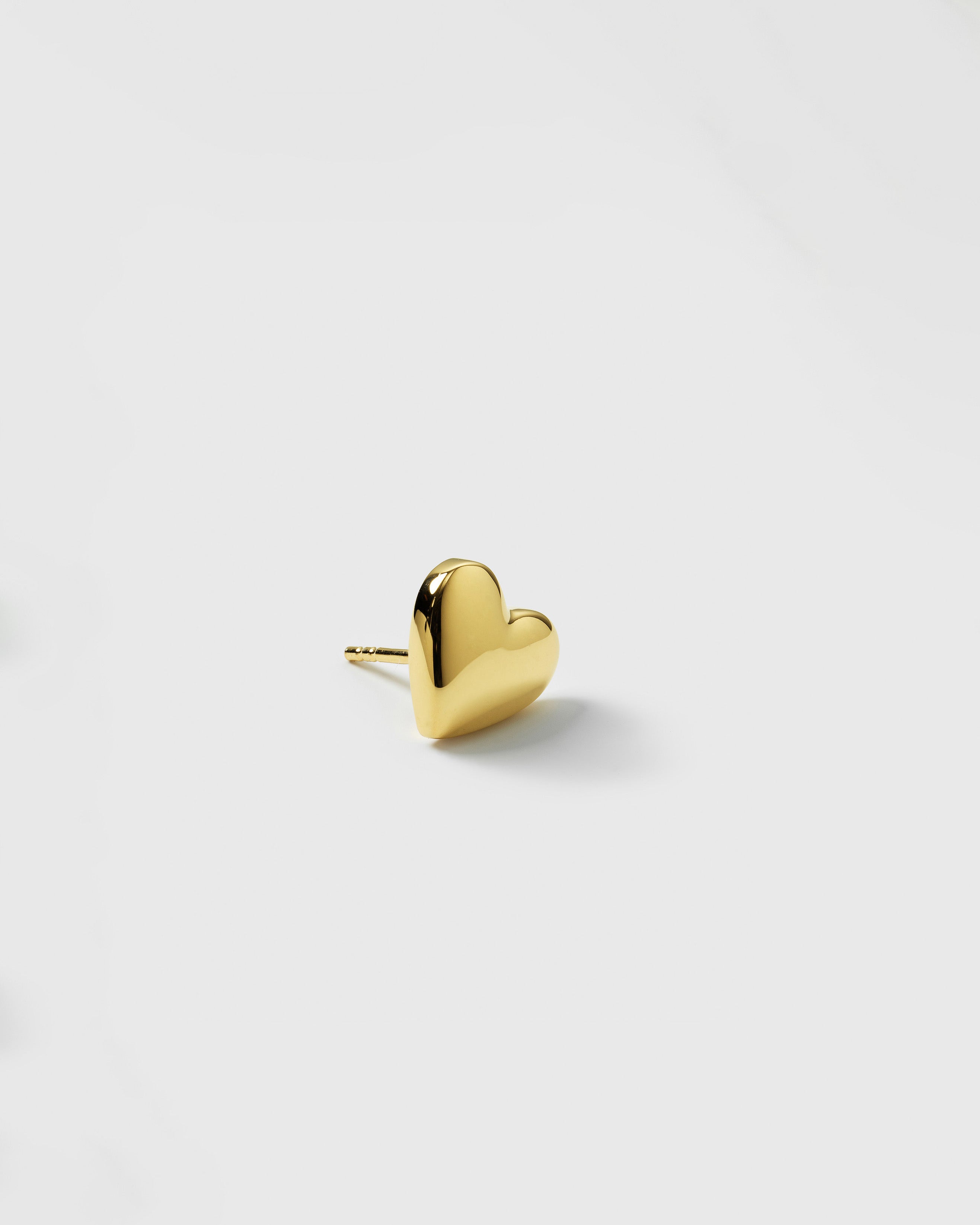 True Love Heart Earring Gold