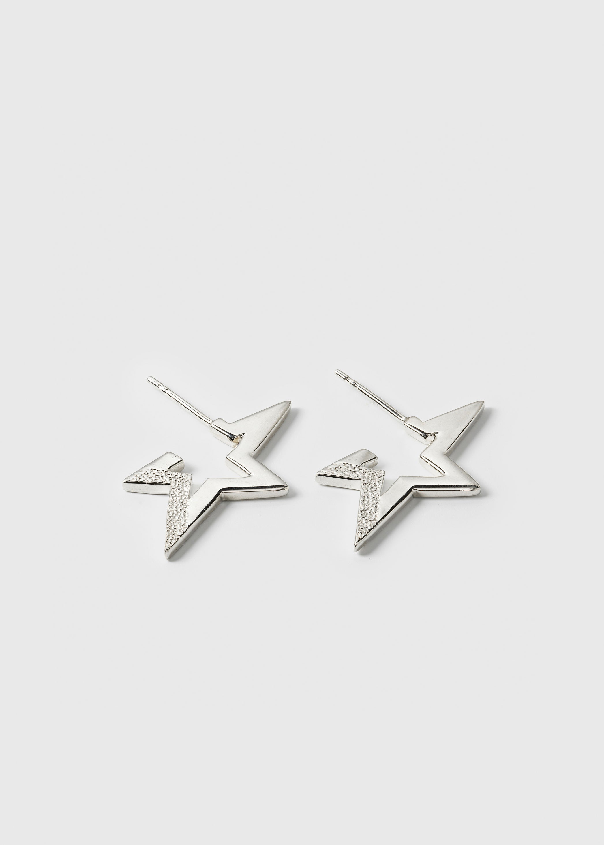 Megastar Big Earrings Silver